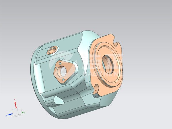HZ-A10VSO系列柱塞泵3D设计图